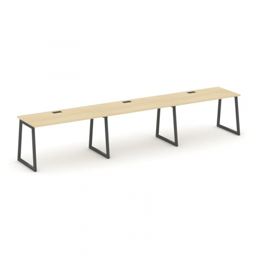 Style Project Рабочая станция 1 сторон. SN-4T1.ORS-032 Акация Лорка/Металл Антрацит/Заглушка Пластик фото 28