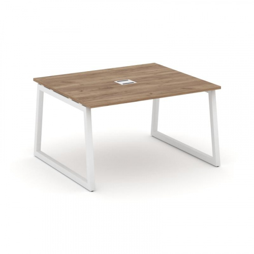 Style Project Стол переговорный SN-5T1.SPRG-033 Акация Лорка/Металл Антрацит/Заглушка Металл Антраци фото 12