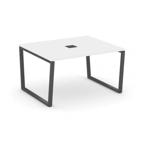 Style Project Стол переговорный SN-6T2.SPRG-033 Акация Лорка/Металл Антрацит/Заглушка Металл Антраци фото 26