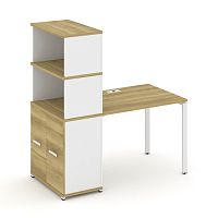 Стол офисный с опорным распашным шкафом Concept CN.SP-229