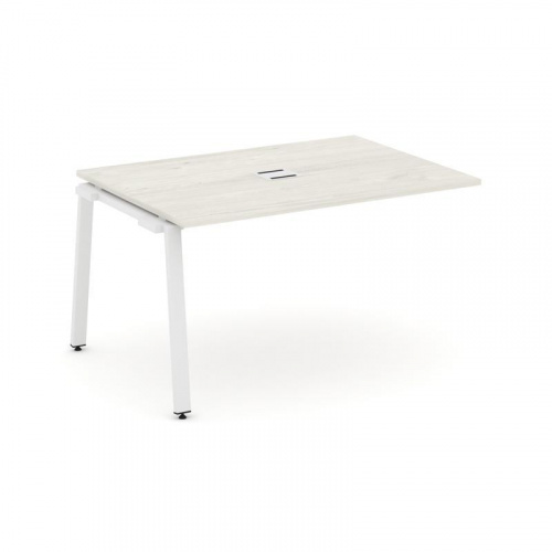 Style Project Проходной наб. элем. перег. стола SN-6A.NSPRG-003 Акация Лорка/Металл Белый 1380*980*7 фото 23