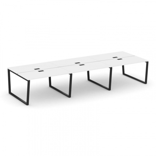 Style Project Рабочая станция 2-х сторон. SN-6T2.DRS-062 Акация Лорка/Металл Антрацит/Заглушка Пласт фото 8