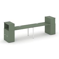 Бенч-система с опорными распашными шкафами Concept CN.ORS-228