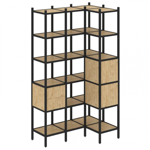 Стеллаж офисный угловой Loft VR.L-35 фото 7 Стеллаж офисный угловой Loft VR.L-35 фото 7