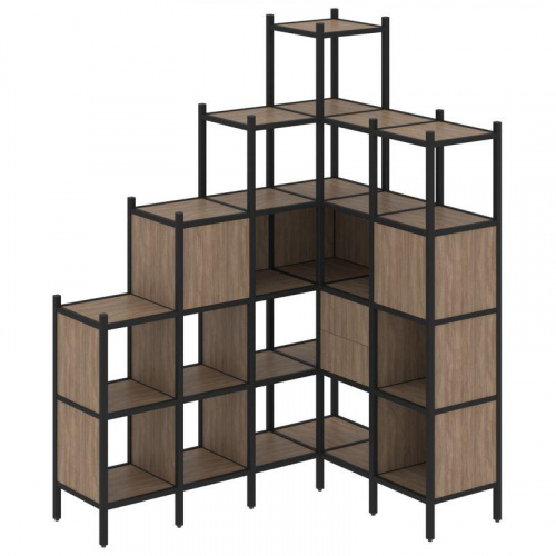 Стеллаж офисный угловой Loft VR.L-44 фото 10 Стеллаж офисный угловой Loft VR.L-44 фото 10