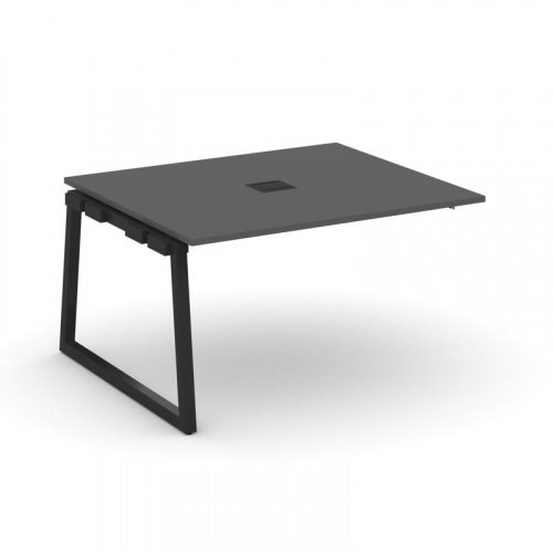 Style Project Проходной наб. элем. перег. стола SN-5T1.NSPRG-032 Акация Лорка/Металл Антрацит/Заглуш фото 7