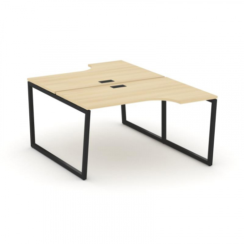 Style Project Рабочая станция эргоном. SN-4T2.DRPA-012 Акация Лорка/Металл Антрацит/Заглушка Пластик фото 19