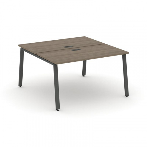 Style Project Рабочая станция 2-х сторон. SN-6A.DRS-013 Акация Лорка/Металл Белый 1380*1432*750 фото 16