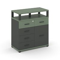 Тумба приставная с 5 ящиками Concept CN.TSP-018 A