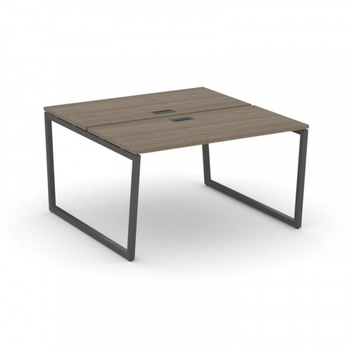 Style Project Рабочая станция 2-х сторон. SN-4T2.DRS-021 Акация Лорка/Металл Антрацит/Заглушка Пласт фото 25