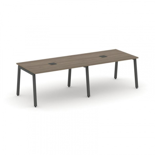 Style Project Стол переговорный SN-5A.SPRG-014 Акация Лорка/Металл Белый 3160*980*750 фото 18