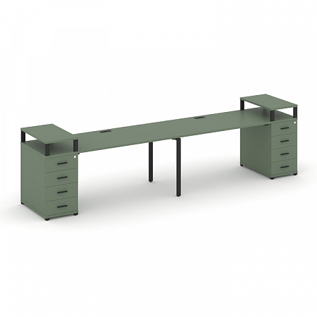 Бенч-система на 2 места с 2 опорными тумбами Concept CN.ORS-425