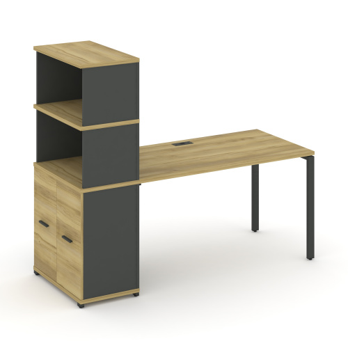 Стол офисный с опорным распашным шкафом Concept CN.SP-230