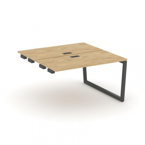 Style Project Стол-приставка к опор. элем. SN-5T2.DPRS-022 Акация Лорка/Металл Антрацит/Заглушка Пла фото 22