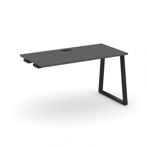 Style Project Стол-приставка к опор. элем. SN-6T1.OPRS-021 Акация Лорка/Металл Антрацит/Заглушка Пла фото 7