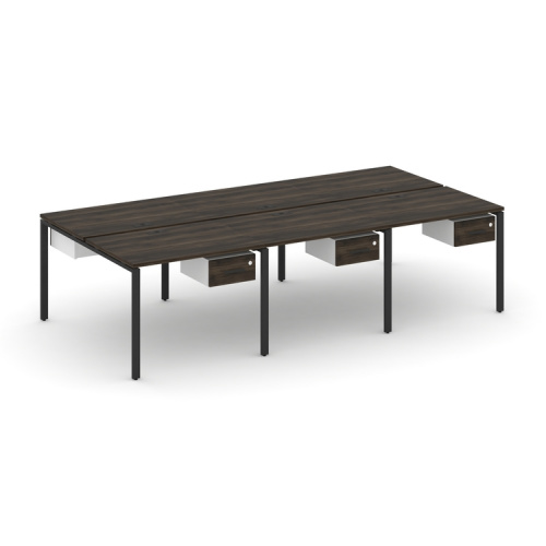 Бенч-система на 6 мест с подвесными тумбами Concept CN.DRS-149 фото 9