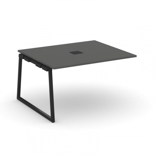 Style Project Проходной наб. элем. перег. стола SN-4T1.NSPRG-032 Акация Лорка/Металл Антрацит/Заглуш фото 6