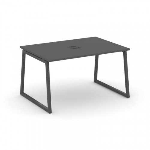 Style Project Стол переговорный SN-4T1.SPRG-003 Акация Лорка/Металл Антрацит/Заглушка Металл Антраци фото 27