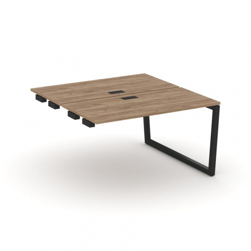 Style Project Стол-приставка к опор. элем. SN-5T2.DPRS-022 Акация Лорка/Металл Антрацит/Заглушка Пла фото 4