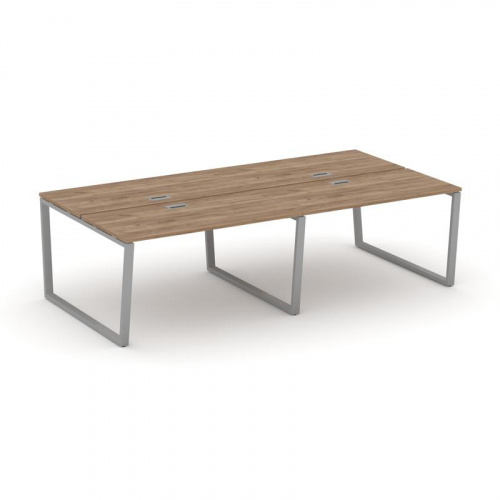 Style Project Рабочая станция 2-х сторон. SN-6T2.DRS-043 Акация Лорка/Металл Антрацит/Заглушка Пласт фото 10