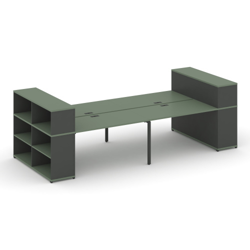 Бенч-система с опорными стеллажами Concept CN.DRS-254