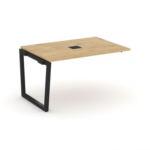 Style Project Проходной наб. элем. перег. стола SN-5T2.NSPRG-003 Акация Лорка/Металл Антрацит/Заглуш