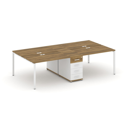 Бенч-система на 4 места с 1 опорной тумбой Concept CN.DRS-418 фото 8