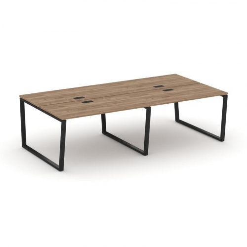 Style Project Рабочая станция 2-х сторон. SN-6T2.DRS-043 Акация Лорка/Металл Антрацит/Заглушка Пласт фото 4