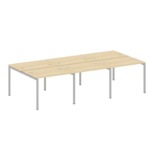 Бенч-система на 6 рабочих мест на П-обр. м/к Metal System Quattro 40БП.СМ-6.1 фото 14