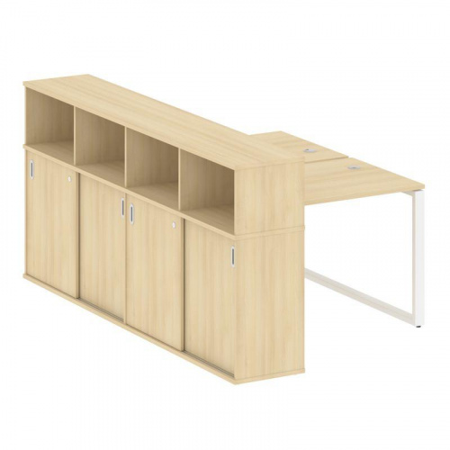 Бенч-система с шкафом-купе на О-обр. м/к Metal System БО.РС-СШК-4.1 фото 6