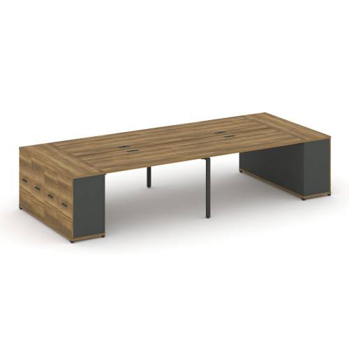 Бенч-система с опорными распашными шкафами Concept CN.DRS-263