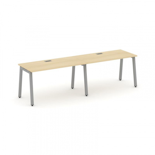 Style Project Рабочая станция 1 сторон. SN-5A.ORS-002 Дуб Табак/Металл Белый 2360*600*750 фото 13