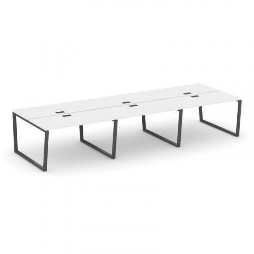 Style Project Рабочая станция 2-х сторон. SN-6T2.DRS-062 Акация Лорка/Металл Антрацит/Заглушка Пласт фото 26