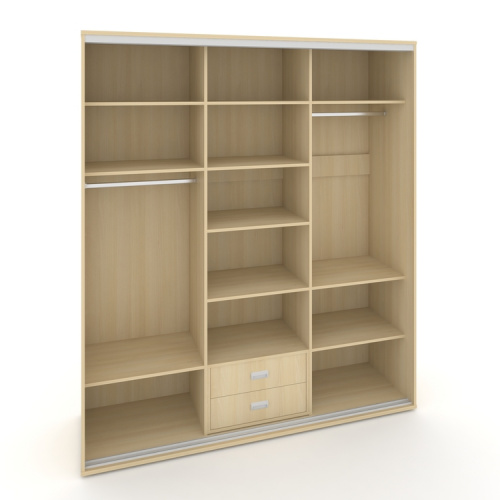 Корпус 3-х секционного шкафа высокого L=1619мм Maris SH.K3-1.1 K2 фото 2