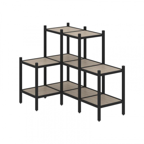 Стеллаж офисный угловой Loft VR.L-37 фото 3 Стеллаж офисный угловой Loft VR.L-37 фото 3