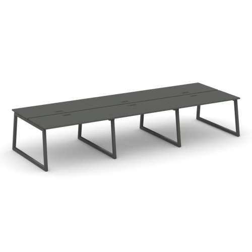 Style Project Рабочая станция 2-х сторон. SN-5T1.DRS-062 Акация Лорка/Металл Антрацит/Заглушка Пласт фото 27