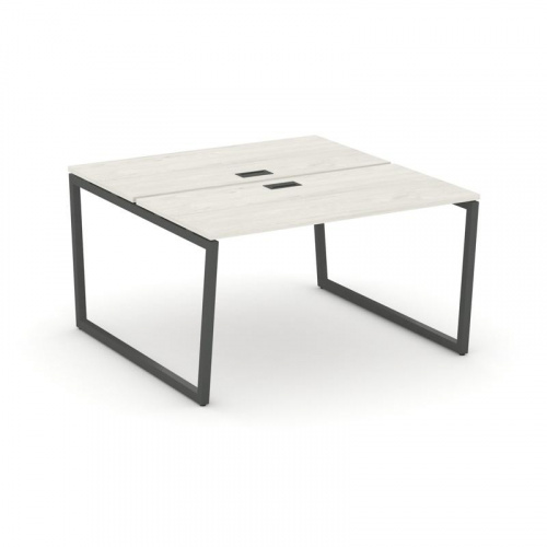 Style Project Рабочая станция 2-х сторон. SN-4T2.DRS-021 Акация Лорка/Металл Антрацит/Заглушка Пласт фото 24