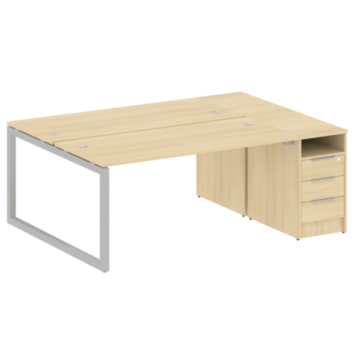 Бенч-система с тумбой на О-обр. м/к Metal System Quattro 50БО.РС-СТП-2.4 фото 4