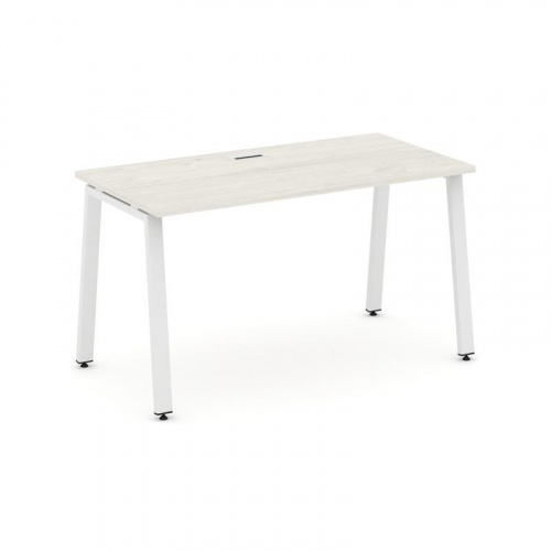 Style Project Стол письменный SN-6A.SP-024 Акация Лорка/Металл Белый 1580*800*750 фото 22