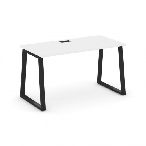 Style Project Стол письменный SN-6T1.SP-012 Акация Лорка/Металл Антрацит/Заглушка Пластик Черный 118 фото 4