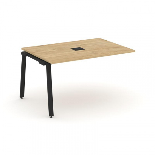 Style Project Проходной наб. элем. перег. стола SN-6A.NSPRG-003 Акация Лорка/Металл Белый 1380*980*7 фото 3