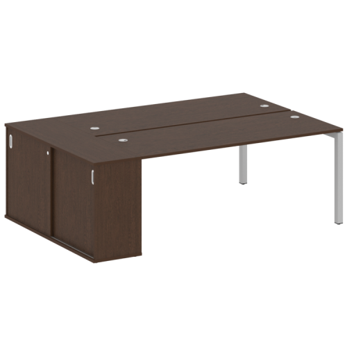 Бенч-система с шкафом-купе на П-обр. м/к Metal System Quattro 50БП.РС-СШК-1.5 фото 9 Бенч-система с шкафом-купе на П-обр. м/к Metal System Quattro 50БП.РС-СШК-1.5 фото 9