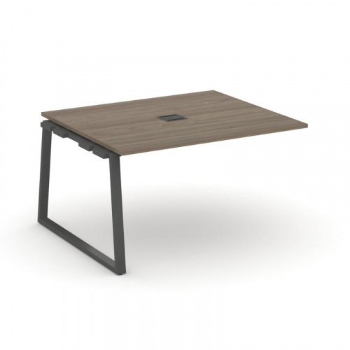 Style Project Проходной наб. элем. перег. стола SN-6T1.NSPRG-032 Акация Лорка/Металл Антрацит/Заглуш фото 25