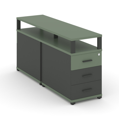 Тумба двухсторонняя приставная Concept CN.DTGP-001 фото 2