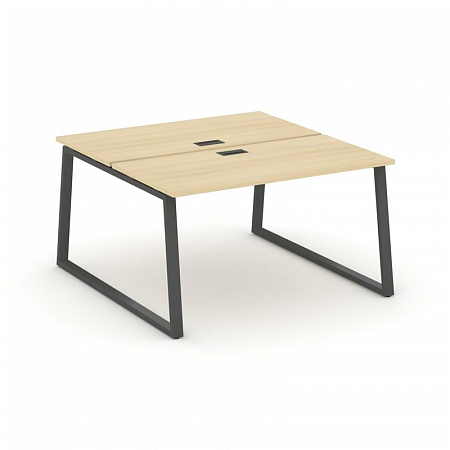 Style Project Рабочая станция 2-х сторон. SN-6T1.DRS-023 Акация Лорка/Металл Антрацит/Заглушка Пласт