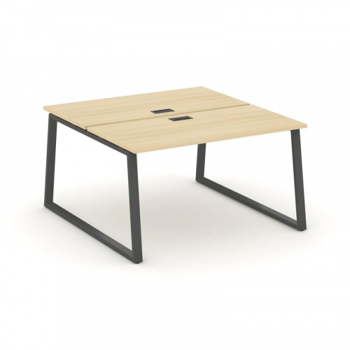 Style Project Рабочая станция 2-х сторон. SN-6T1.DRS-012 Акация Лорка/Металл Антрацит/Заглушка Пласт фото 28