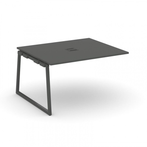 Style Project Проходной наб. элем. перег. стола SN-4T1.NSPRG-032 Акация Лорка/Металл Антрацит/Заглуш фото 27