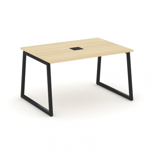 Style Project Стол переговорный SN-4T1.SPRG-003 Акация Лорка/Металл Антрацит/Заглушка Металл Антраци фото 20