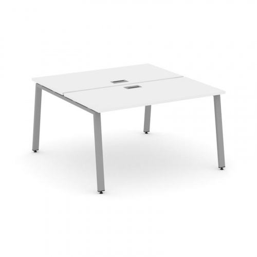 Style Project Рабочая станция 2-х сторон. SN-6A.DRS-013 Акация Лорка/Металл Белый 1380*1432*750 фото 2