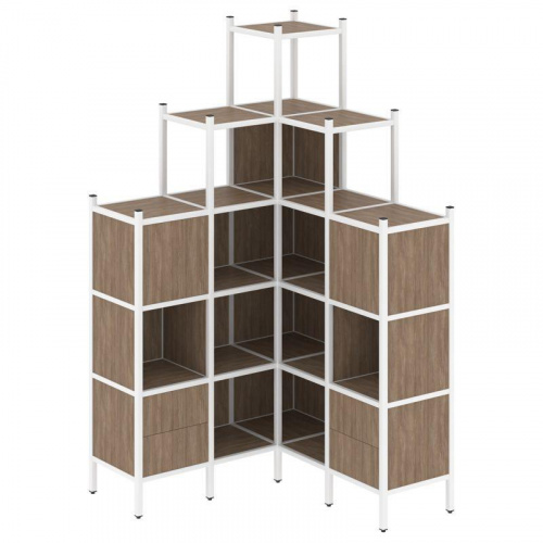 Стеллаж офисный угловой Loft VR.L-45 фото 9 Стеллаж офисный угловой Loft VR.L-45 фото 9